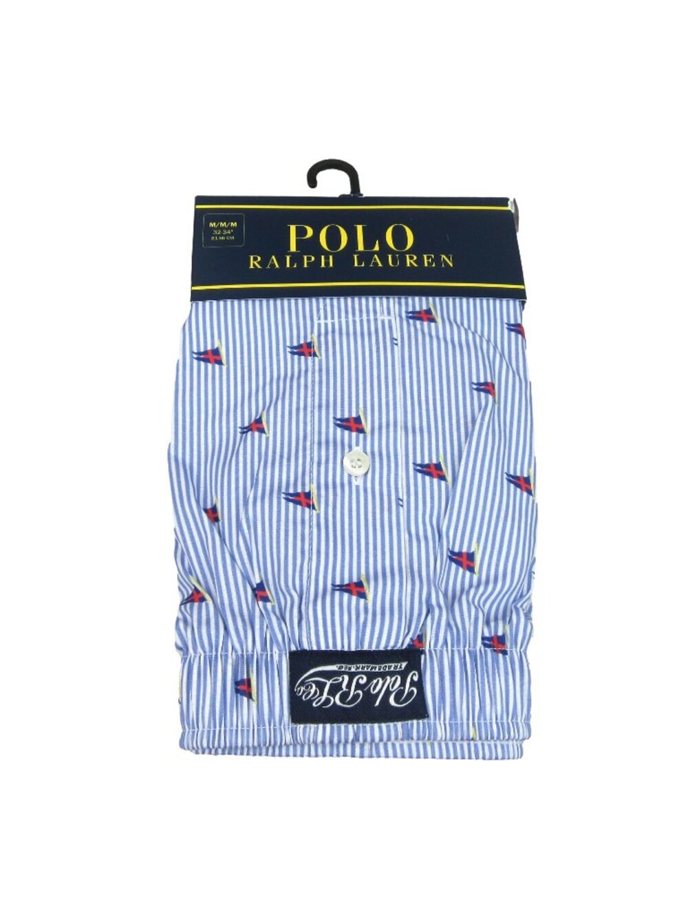Polo Ralph Lauren Boxers Men's Size Medium Sail Boat Print NEW